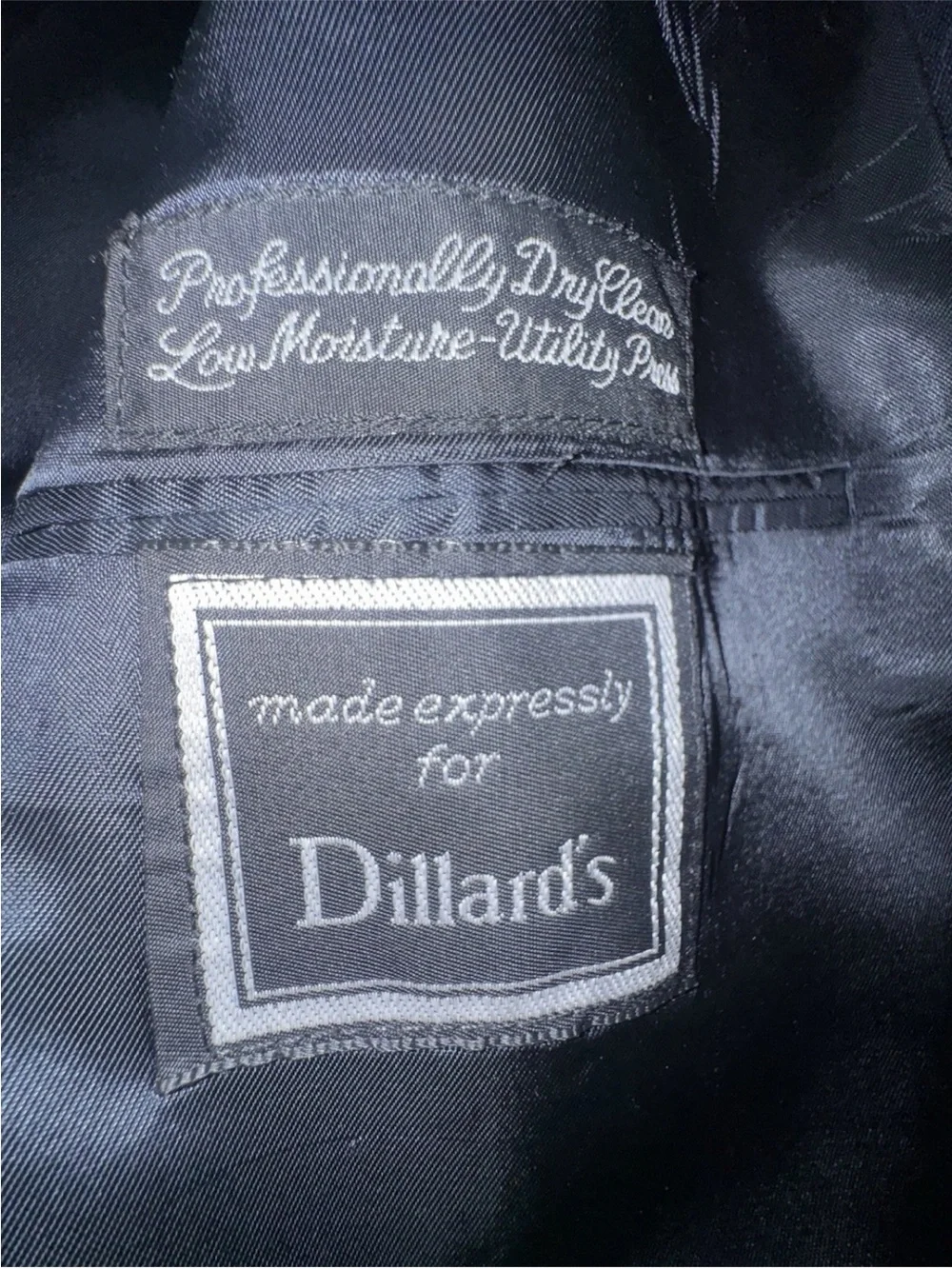 Christian Dior Monsieur Blazer 42R Navy Double Breasted Gold Buttons